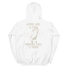 Load image into Gallery viewer, Living and Praying Hoodie